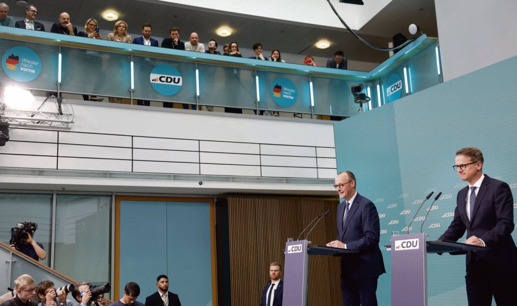 GERMANY-VOTE-POLITICS-PARTIES-CDU