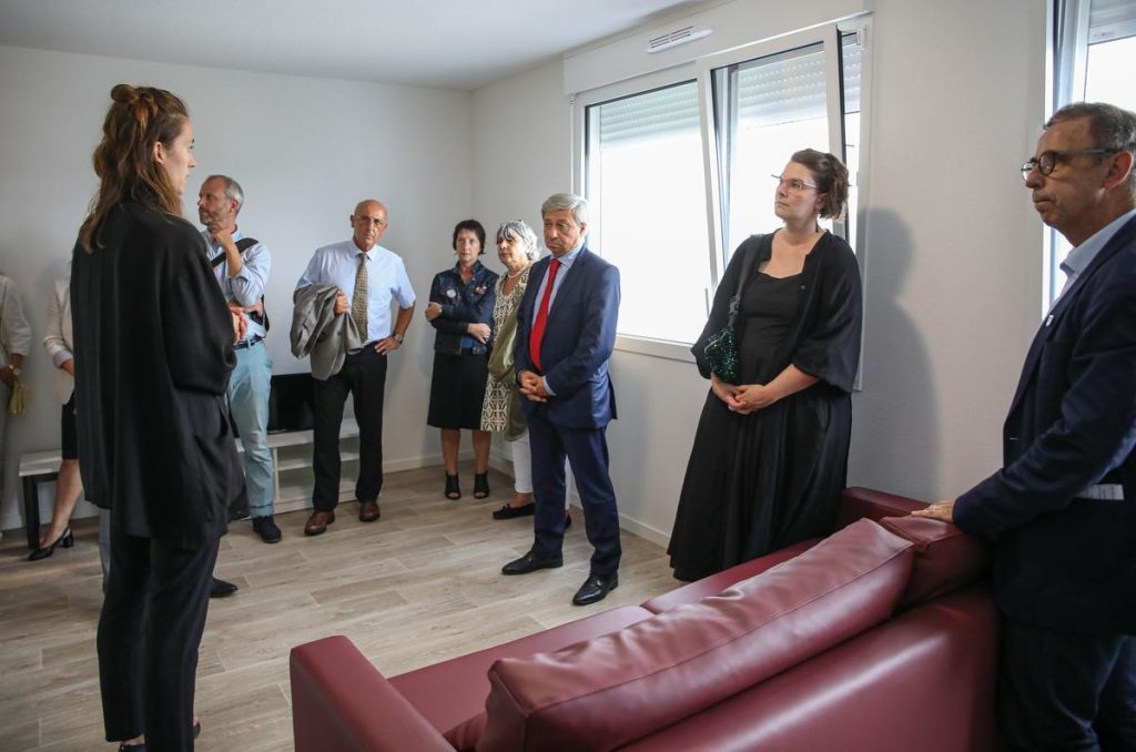 Inauguration du nouveau centre d'accueil de demandeurs d'asile du CCAS